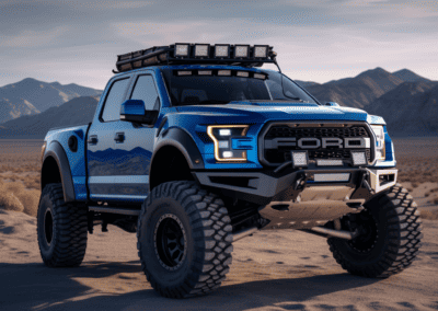 Ford Raptor Blue